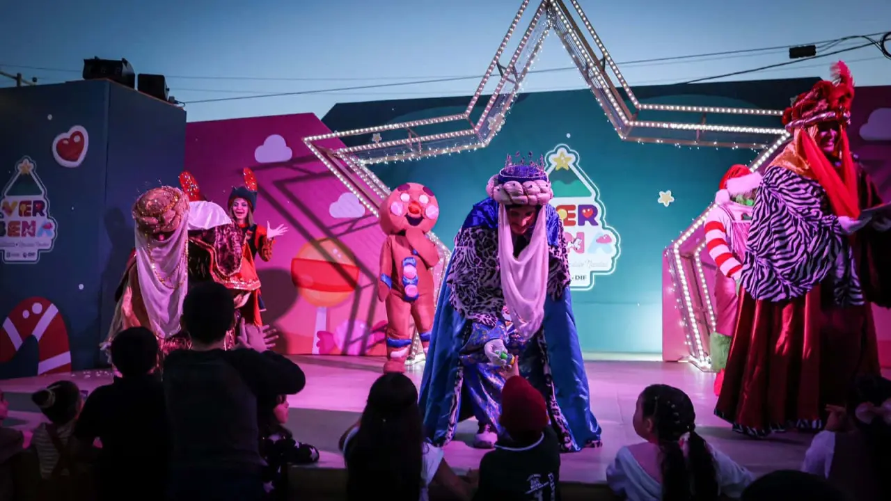 Culiacán celebra la llegada de los Reyes Magos en un evento lleno de magia en la Verbena Culiacán 2024.