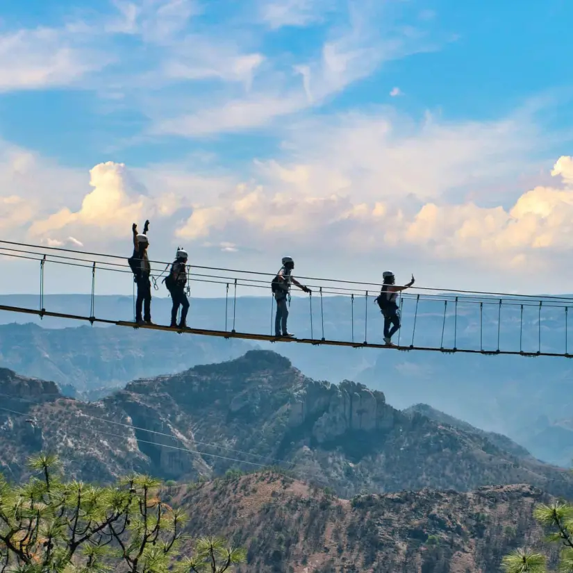 Parque Barrancas, ofrece actividades extremas para los amantes de la adrenalina. Foto: Cortesía