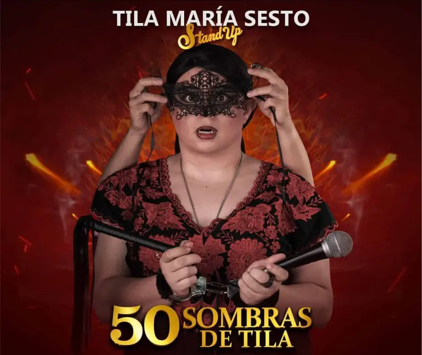 50 Sombras de Tila llega a Mérida. Foto: Cortesia