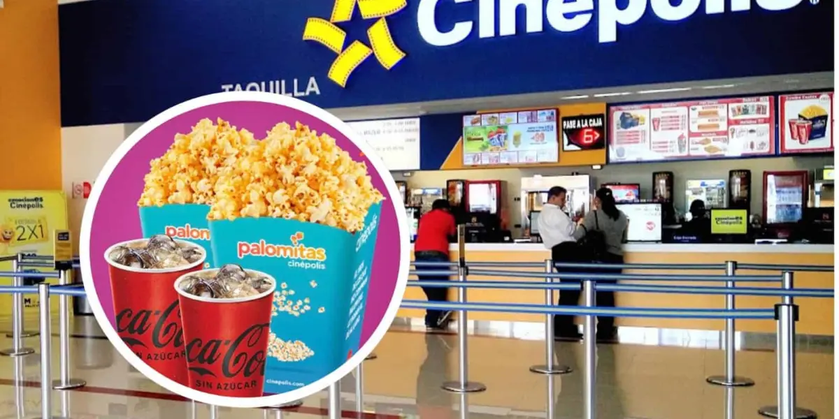 Combos de Cinépolis por menos de 300 pesos y qué incluyen. Foto: Cortesía