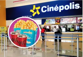 Combos de Cinépolis en 2024 por menos de 300 pesos para dos personas