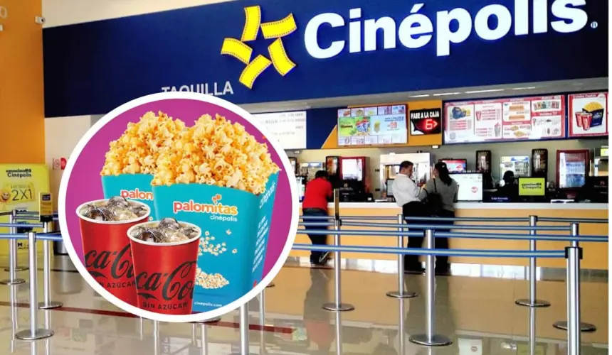 Combos de Cinépolis por menos de 300 pesos y qué incluyen. Foto: Cortesía