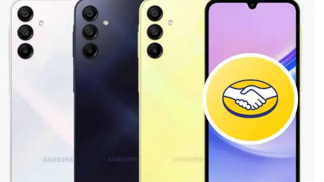 El celular Samsung Galaxy A15 viene con batería de larga duración. Foto: Cortesía