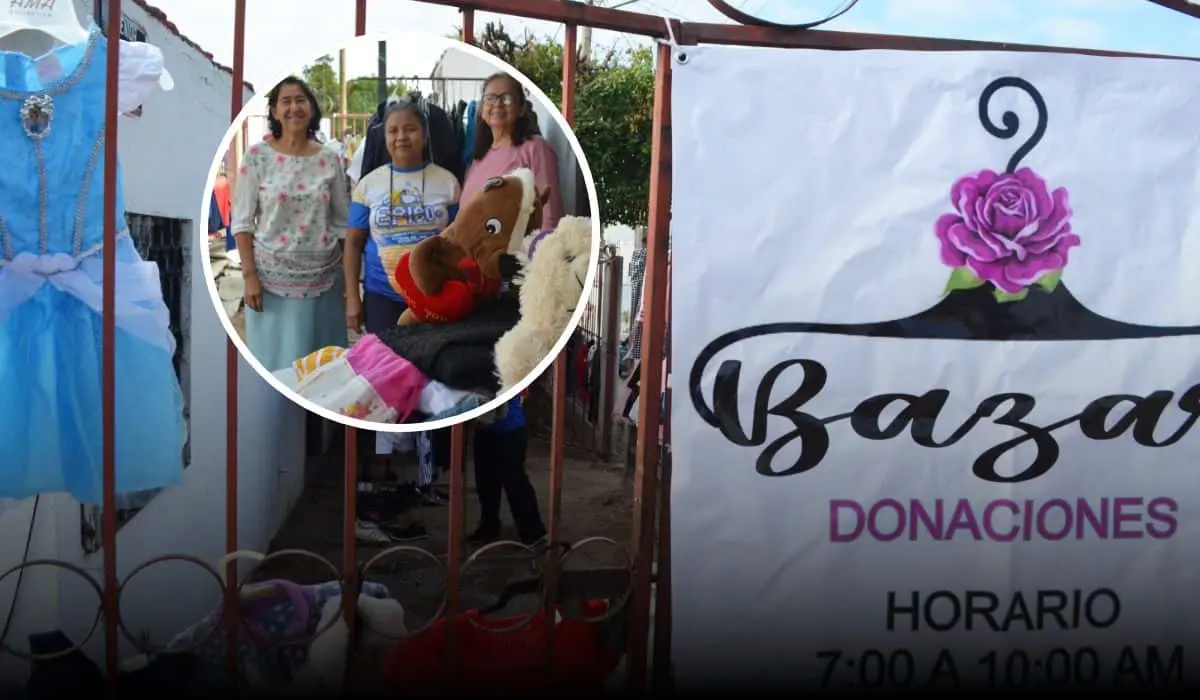 ¡Generosidad que viste el alma! Hay un bazar que comparte esperanza, fe y solidaridad para todos en la colonia Libertad en Culiacán