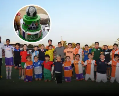 Astros FC, celebra cuatro años de brillar en el futbol con valores y pasión en la López Mateos en Culiacán