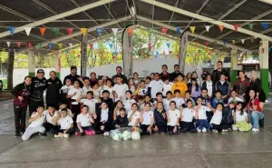 Celebran la alegría del deporte en la escuela primaria Manuel Rivas Mejía en Culiacán