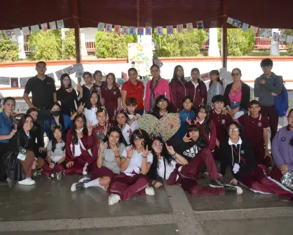 Feria de la Paz en la secundaria Técnica 80 en Culiacán, construye un futuro con esperanza