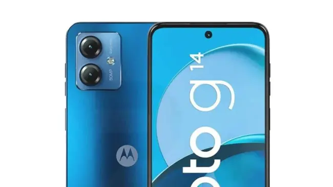 Motorola Moto G14 viene con sistema operativo Android 13. Foto: Cortesía