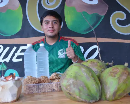 Rubén Guerrero creció entre cocos, hoy es encargado de un legado familiar refrescando corazones en Culiacán