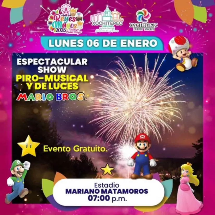 Invitan a la Feria de Reyes Xochitepec Morelos 2025. Foto: Cortesía Invitan a la Feria de Reyes Xochitepec Morelos 2025. Foto: Cortesía