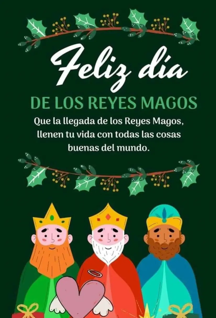 Feliz Día de Reyes. Foto: Cortesía