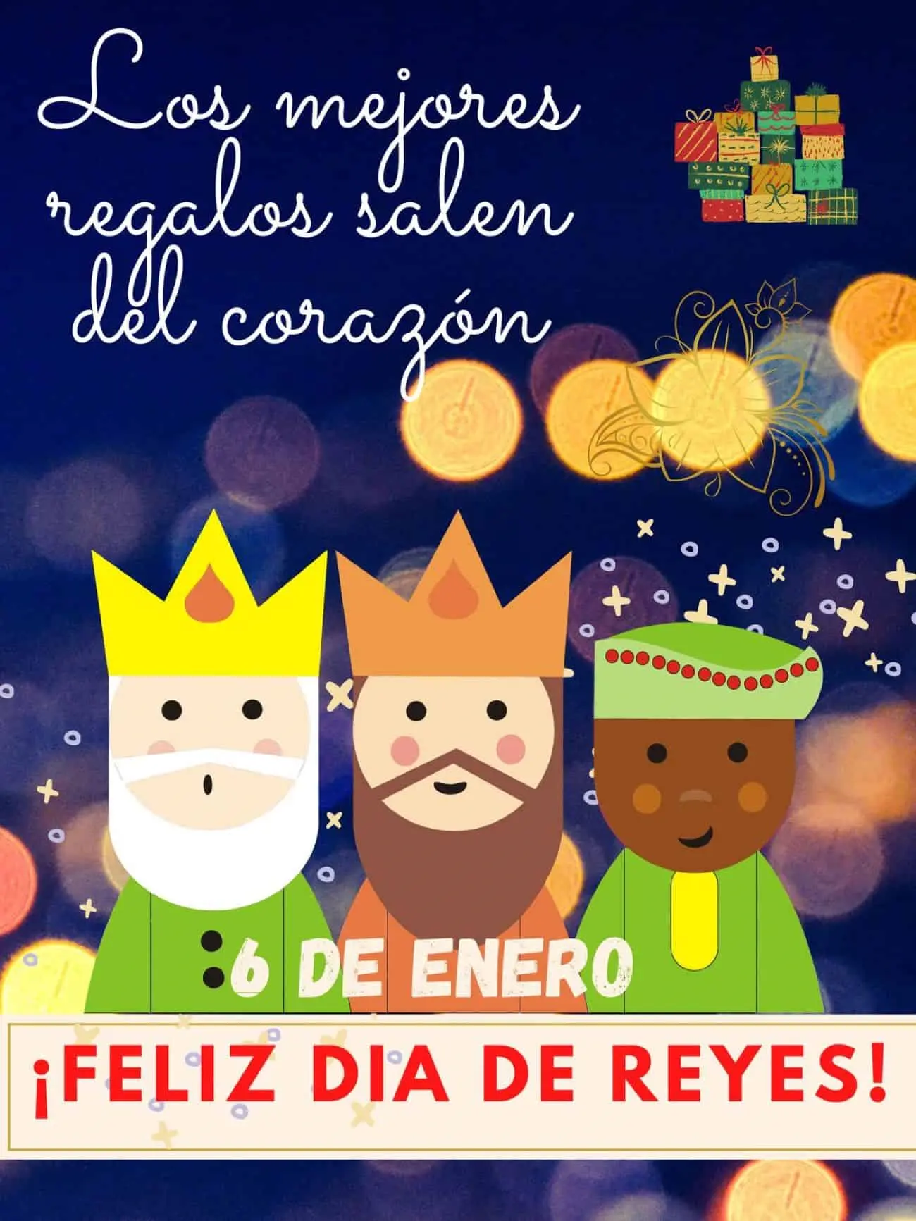 Dedica una hermosa frase en el Día de Reyes por WhatsApp. Foto: Cortesía
