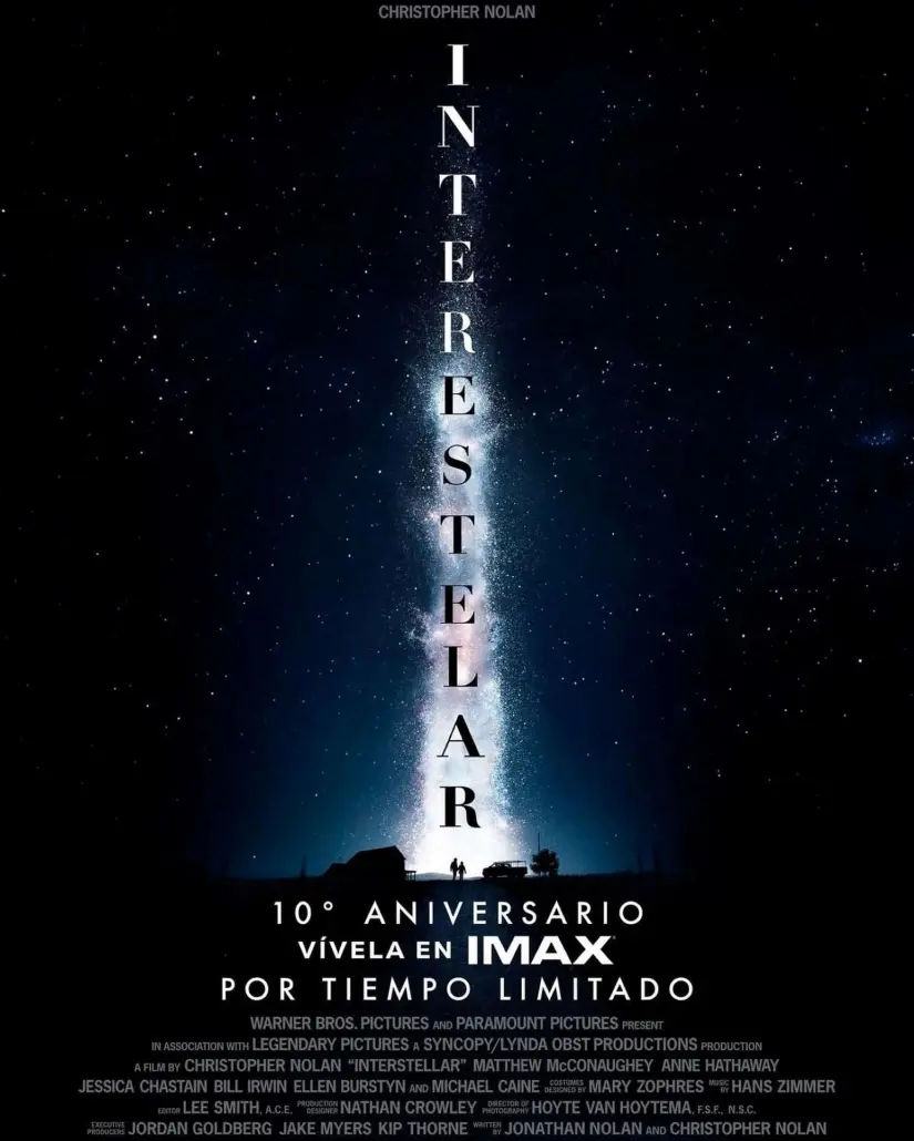 Película de Interestelar a partir del 9 de enero en Cinemex. 