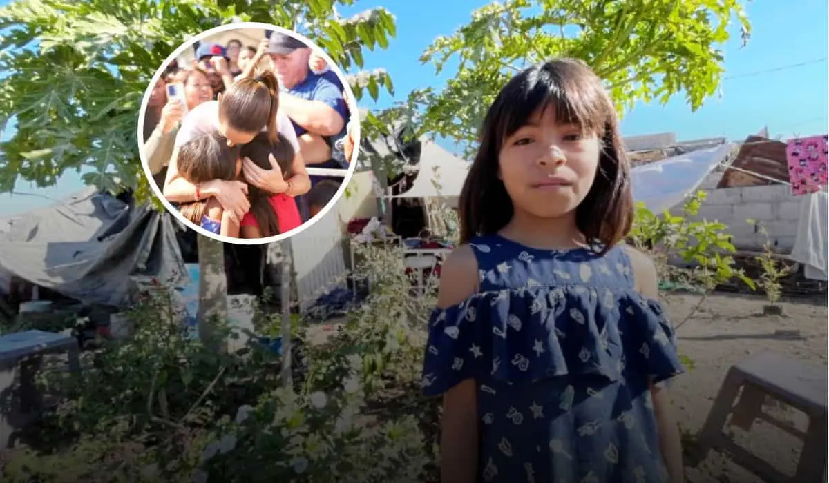 La historia de Rocío, la niña de Culiacán que conquistó el corazón de Claudia Sheinbaum