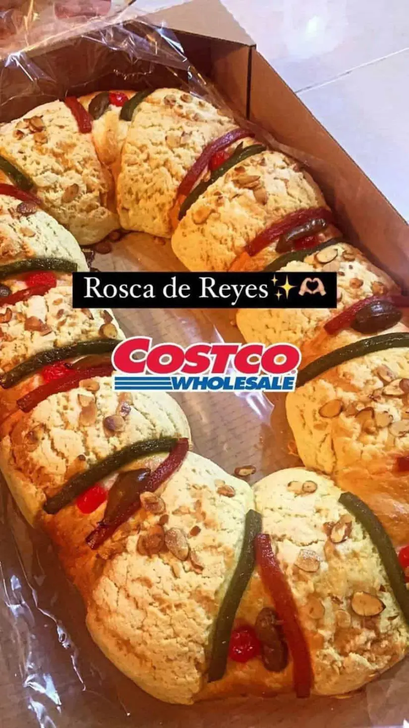 Rosca de Reyes tradicional en Costco