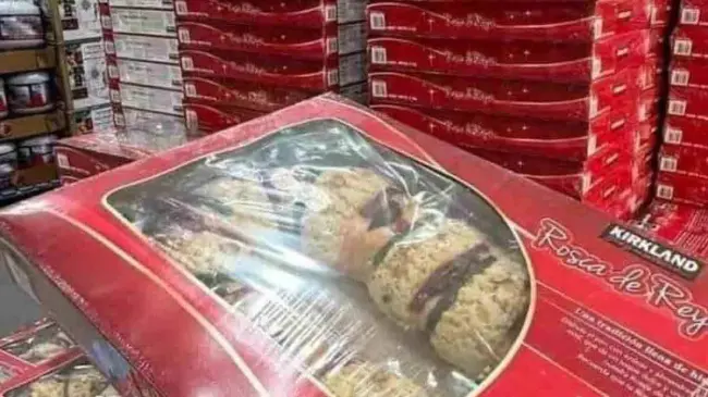 La rosca de Reyes de Costco es de las más demandadas durante el Día de Reyes. Foto: Facebook