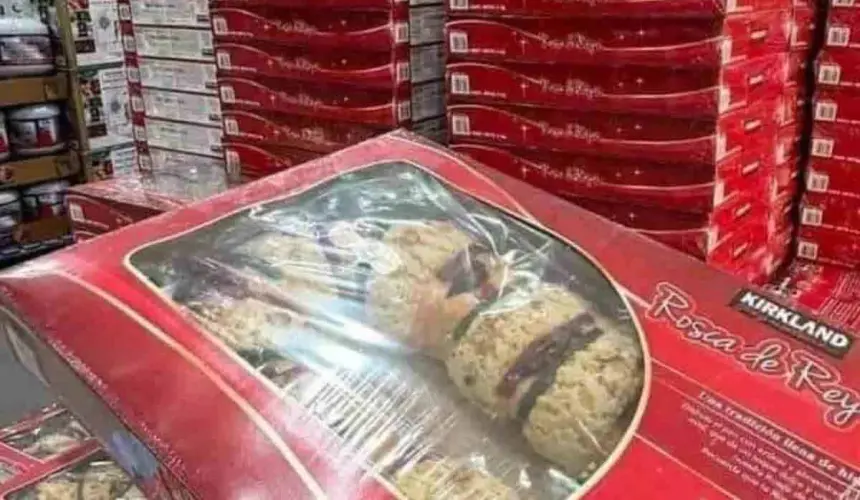 La rosca de Reyes de Costco es de las más demandadas durante el Día de Reyes. Foto: Facebook