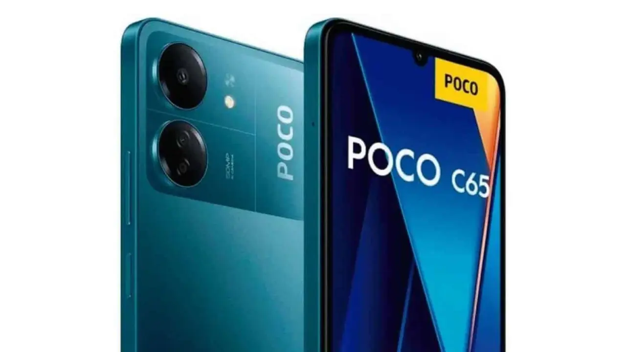 POCO C65 incluye trae pantalla LCD de 6,7 pulgadas. Foto: Cortesía
