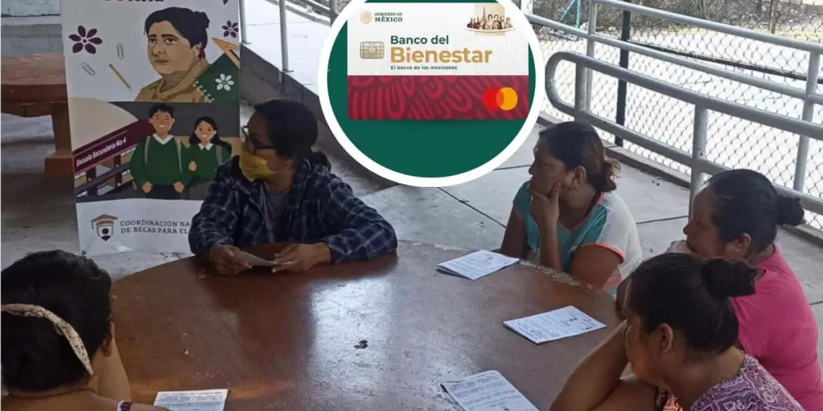 Autoridades revelan la fecha de entrega de las tarjetas de la Beca Rita Cetina para secundaria. Foto: Cortesía