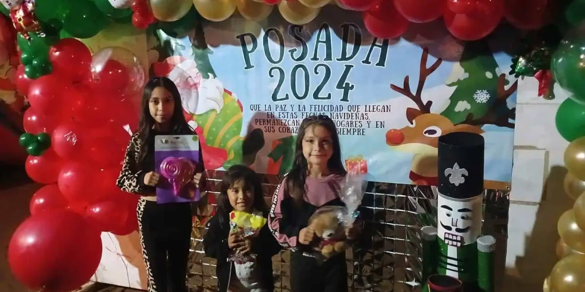 Niños y niñas de Navolato y sus comunidades estuvieron felices de recibir un presente de corazón. Fotos: Cortesia.