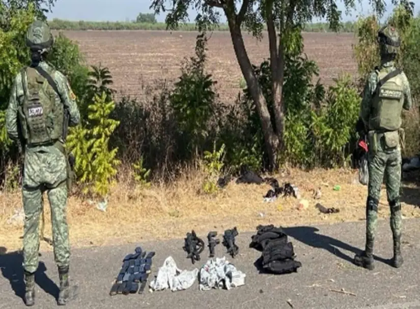 Decomiso de armas en Costa Rica, Culiacán.