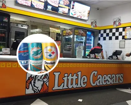 Little Caesars lanza vasos coleccionables de la NFL: Así los puedes conseguir