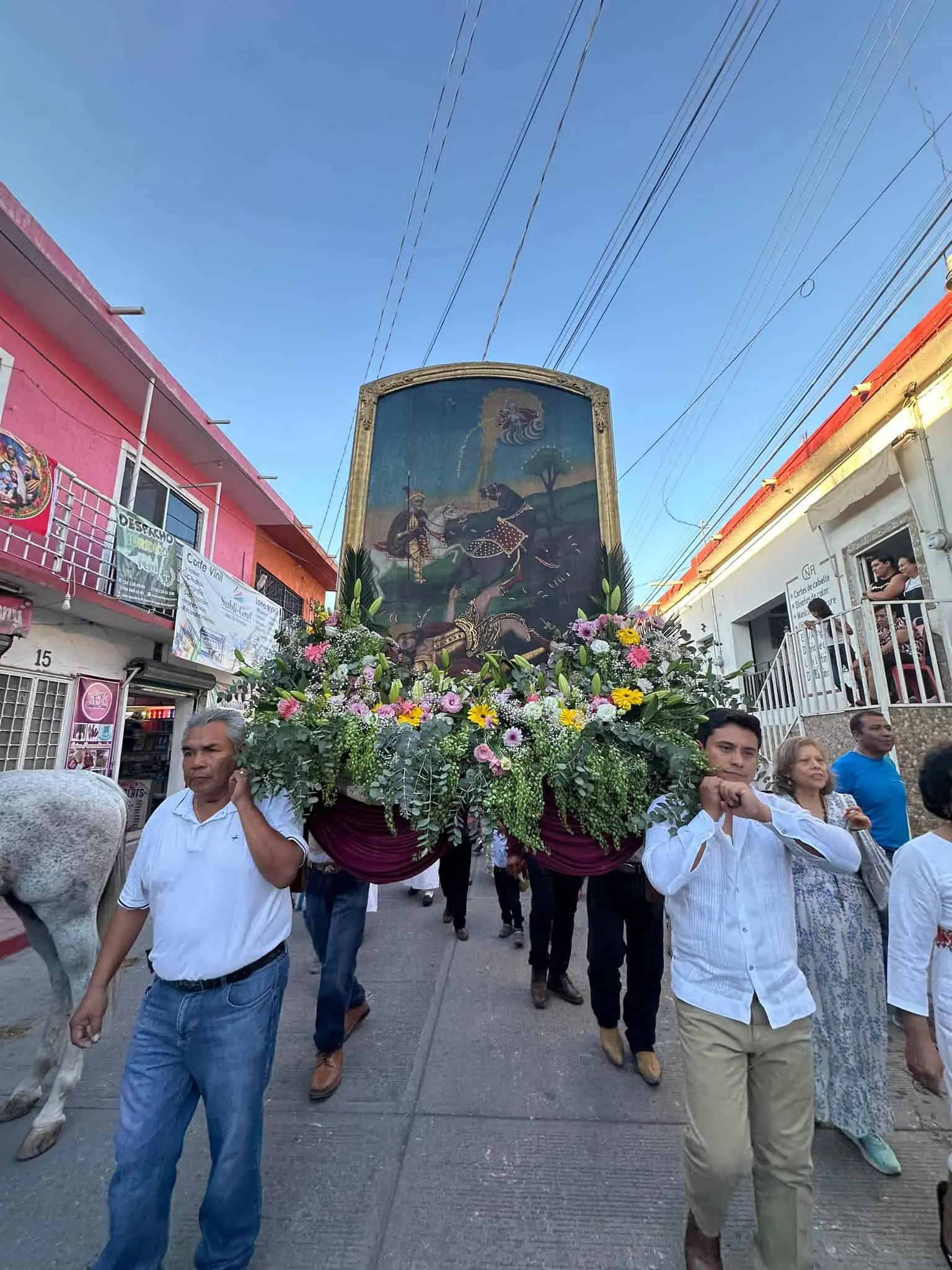 Peregrinación de la Feria de San Pablo Apóstol 2025 en Axochiapan. Foto: Cortesía