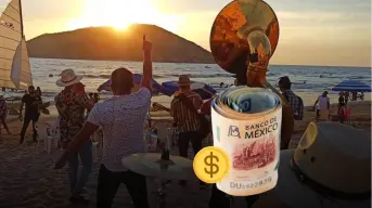 ¿Cuánto cuesta contratar la banda en las playas de Mazatlán?