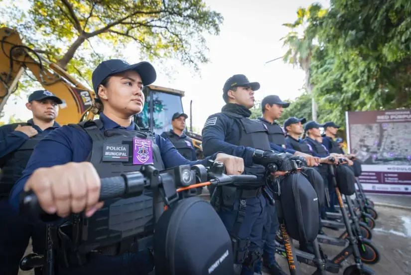 Espacios seguros en Culiacán Escuadrón Red Púrpura patrullará Parque Las Riberas