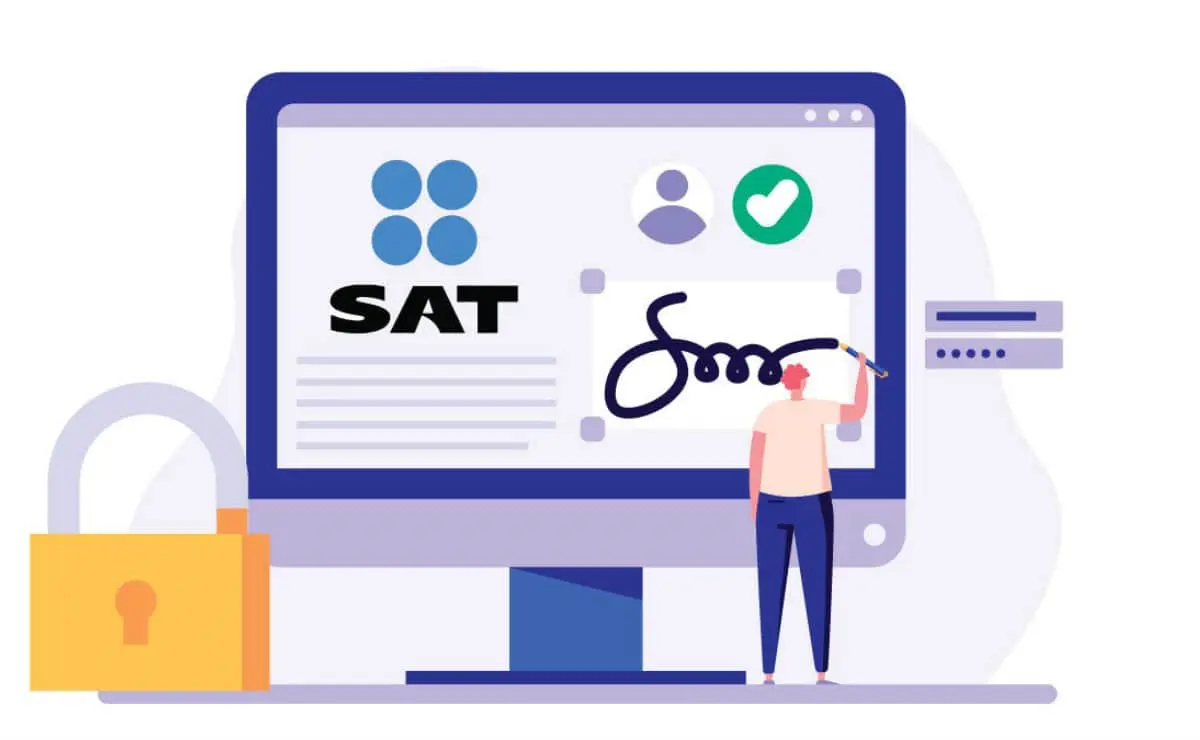 Con la e.firma podrás realizar trámites en el SAT de forma más fácil en línea. Imagen: Cortesía