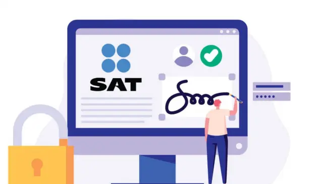 Con la e.firma podrás realizar trámites en el SAT de forma más fácil en línea. Imagen: Cortesía