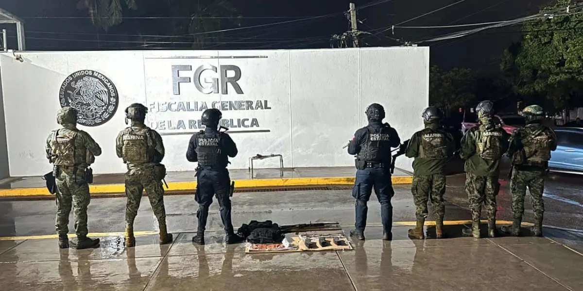 Colaboración entre fuerzas armadas y policías da resultados en Culiacán.