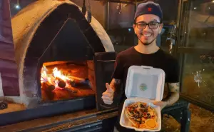 El emprendedor que conquista Santa Fe con sus pizzas a la leña en Culiacán