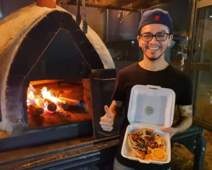 El emprendedor que conquista Santa Fe con sus pizzas a la leña en Culiacán