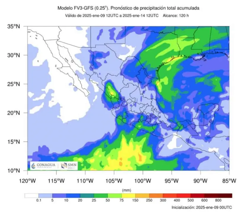 Dónde se está sintiendo más el frío en Sinaloa