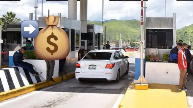 Precios actualizados de las casetas en 2025 de la autopista Durango-Mazatlán. Foto: Cortesía