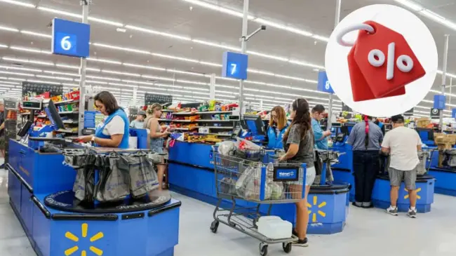 Ahorra en tus compras del súper con las ofertas de Walmart. Edición de foto: TBN