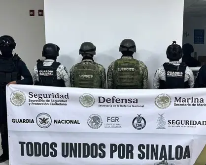 Rescate en Mocorito: Rescatan a 5 personas privadas de la libertad y aseguran armamento de alto poder