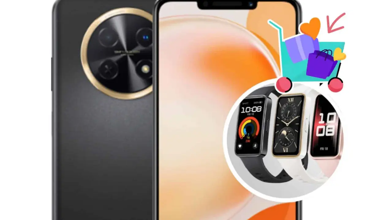 Huawei Nova 12i está en promoción con la Band 9. Foto: Cortesía