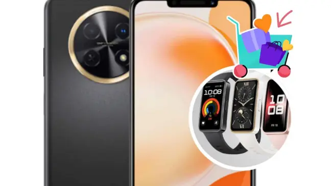 Huawei Nova 12i está en promoción con la Band 9. Foto: Cortesía