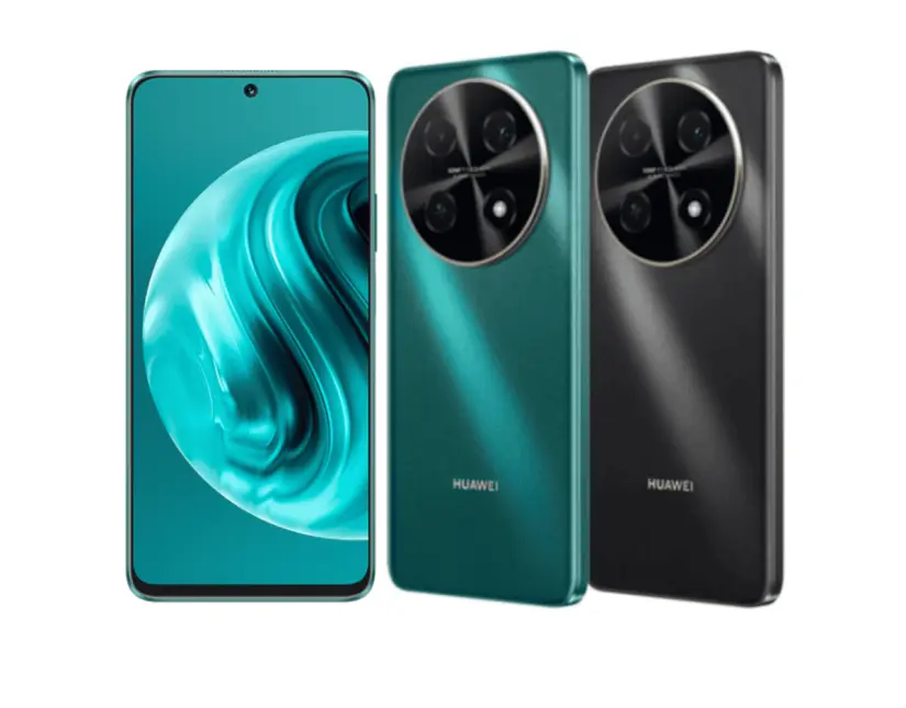 Huawei Nova 12i disponible en color verde y negro. 