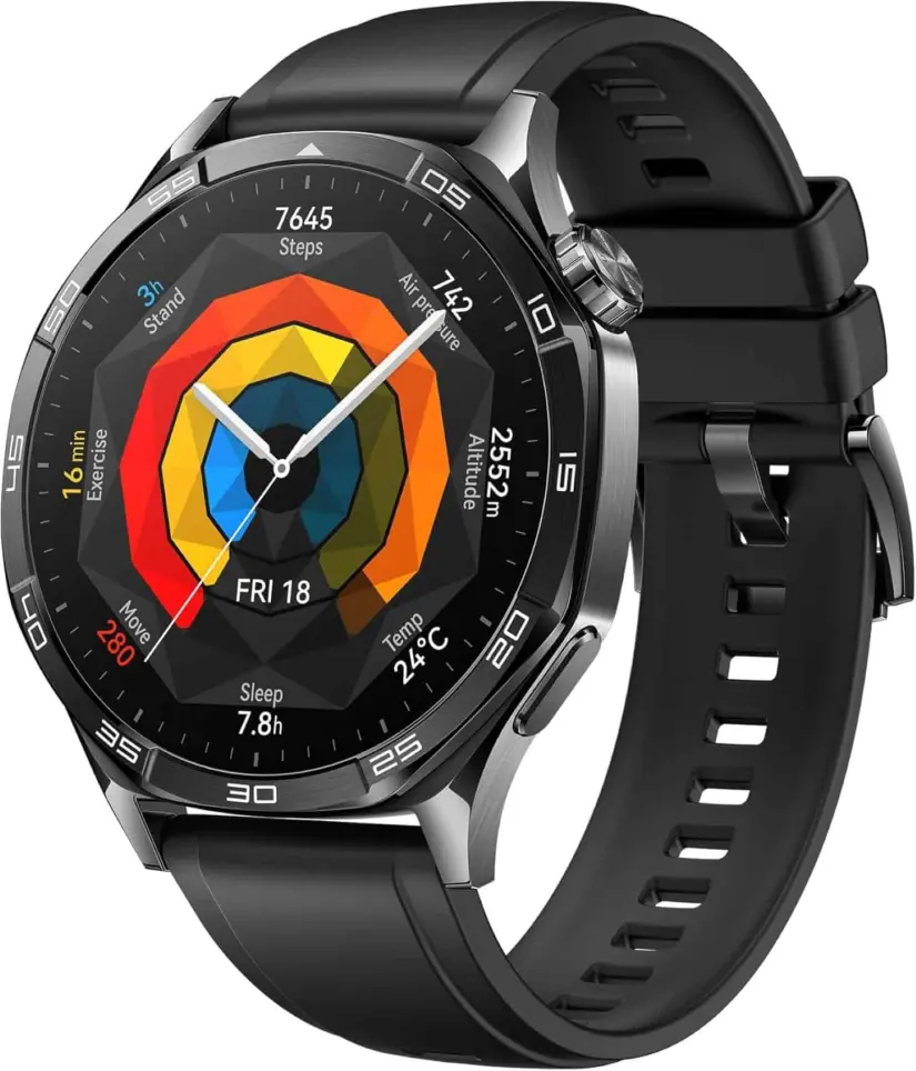 El Huawei Watch GT 5 incluye 5 sensores. Foto: Cortesía