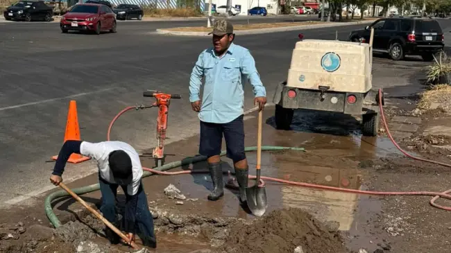 Colonias sin agua en Culiacán.