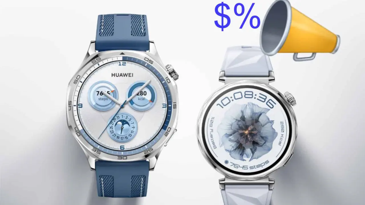 El Huawei Watch GT 5 promete batería de hasta por 7 días. Foto: Cortesía