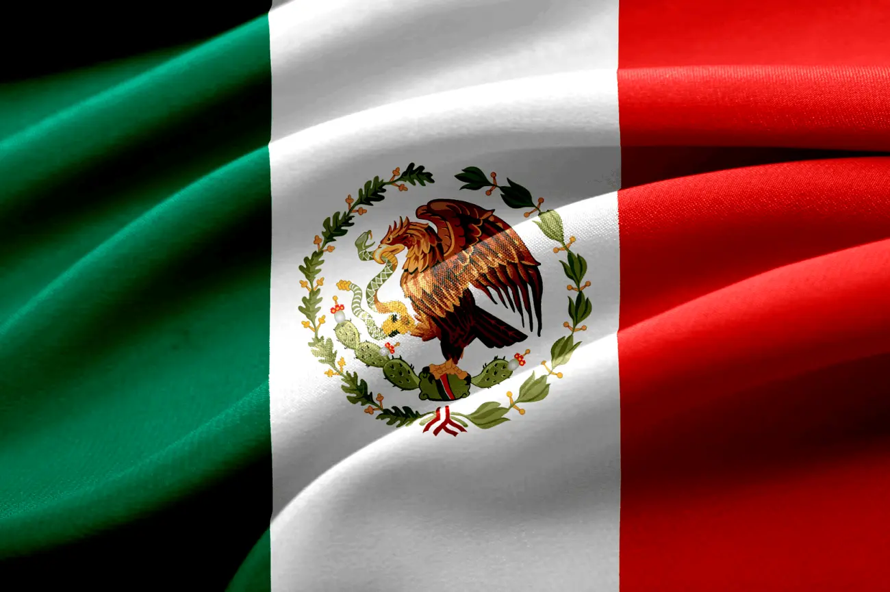 Bandera mexicana.