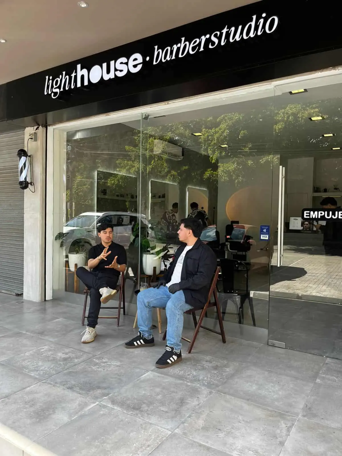 Hena Cafetería se encuentra en el local de Lighthouse Barber en Chapultepec. Foto: Tus Buenas Noticias