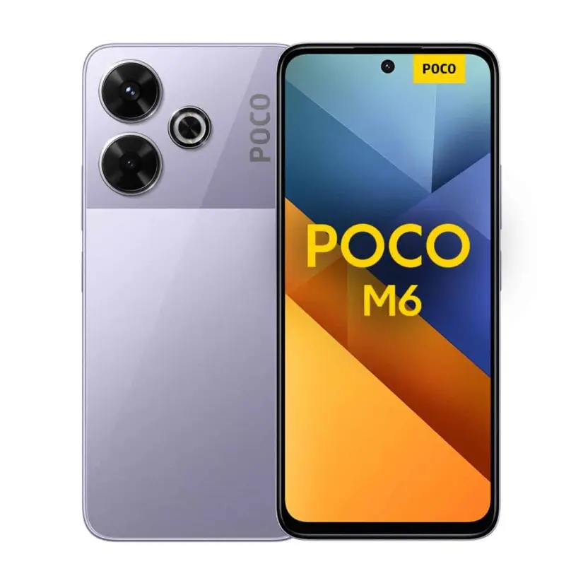 Celular Xiaomi Poco M6 con sistema operativo Android 13. Foto: Cortesía