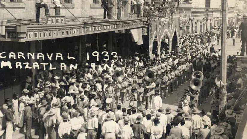 Carnaval de Mazatlán, año 1933