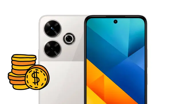 El Xiaomi Poco M6 equipado con batería de larga duración. Foto: Cortesía