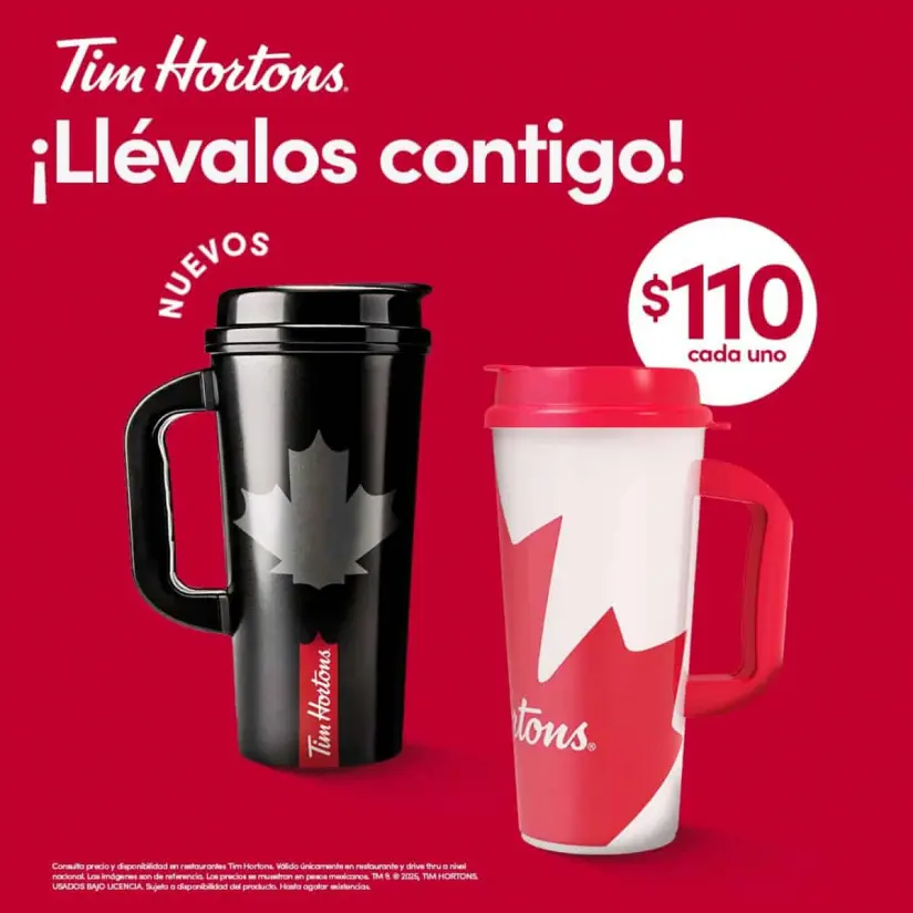 Tim Hortons lanza sus primeros termos coleccionables de 2025: precio y cómo conseguirlos